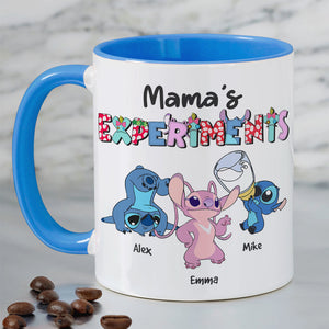 Personalized Gifts For Mom Coffee Mug Mama's Experiments 06QHPU040424 - Coffee Mugs - GoDuckee