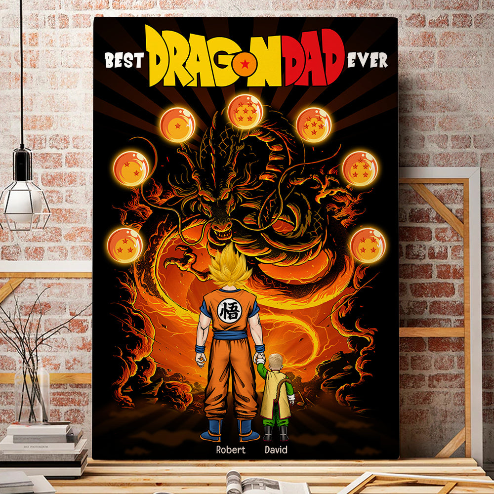 Dad Personalized Canvas Print 01dnqn310523hh - Poster & Canvas - GoDuckee