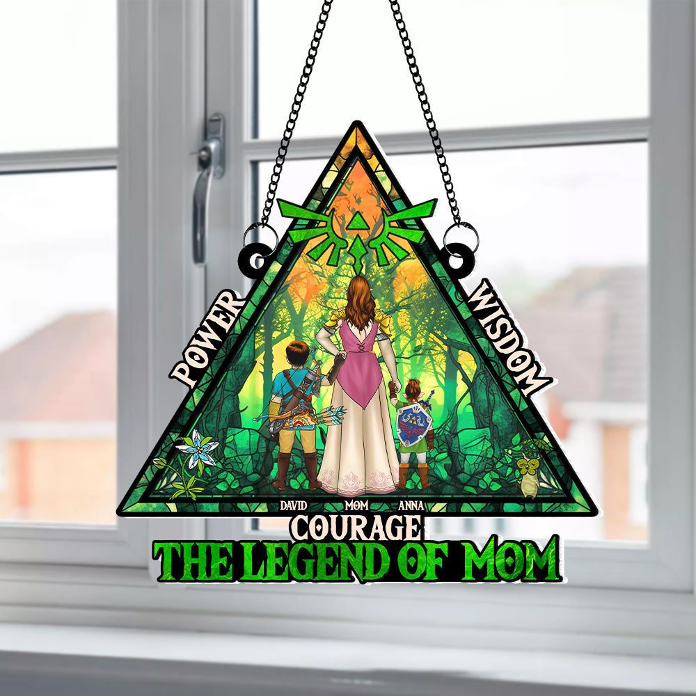Personalized Gifts For Mom Suncatcher Ornament 02qhtn260225hg - Ornament - GoDuckee