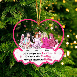 Personalized Gift For Friends Christmas Ornament 03KAMH231024HH - Ornament - GoDuckee