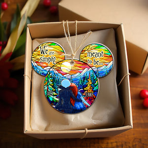 Personalized Gifts For Couple Christmas Ornament 03ACDT280924 - Ornament - GoDuckee