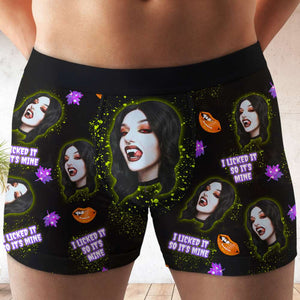 Custom Photo Gifts For Couple Boxer Halloween 04ACDT060824 - Boxer Briefs - GoDuckee