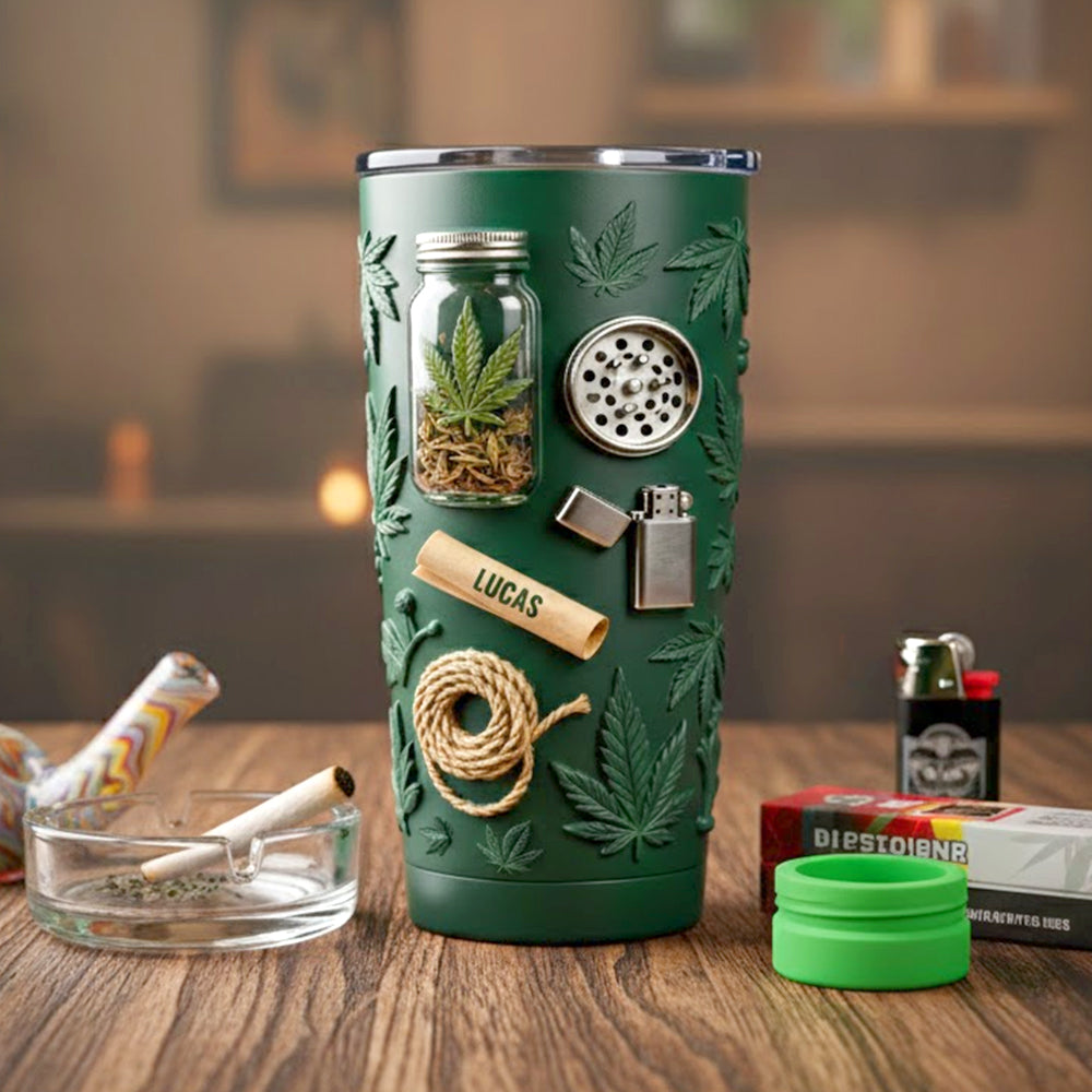 Stoner 20oz Tumbler - Personalized Gifts For Stoners 06totn301225 - Tumbler Cup - GoDuckee