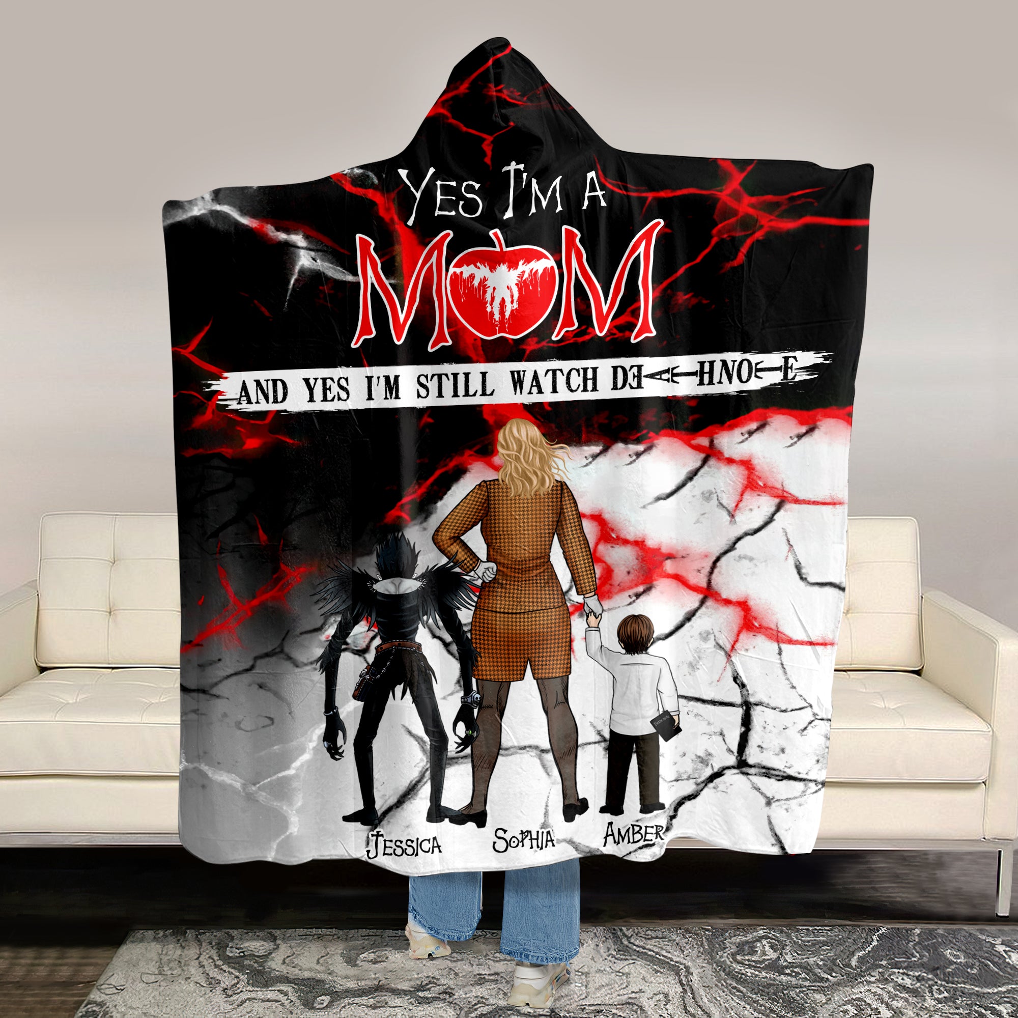 Personalized Gifts For Mom Wearable Blanket 07TODT250324HG Mother's Day - Blankets - GoDuckee