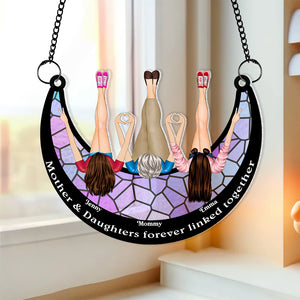 Personalized Gifts For Mom Suncatcher Window Hanging Ornament 04ohmh270424hh - Ornaments - GoDuckee