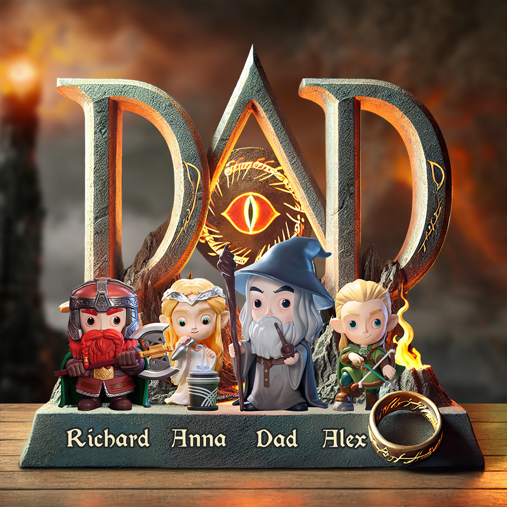 Personalized Gifts For Dad Plaque 03hudt170425 - Shaped Plaques - GoDuckee