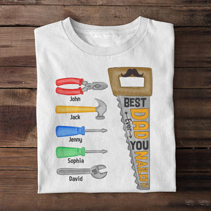 Best Dad Ever 02qhtn190423-tt Personalized Shirt - Shirts - GoDuckee