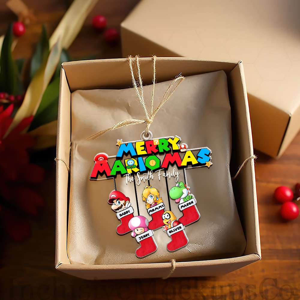 Personalized Gift For Family Christmas Ornament 01OHMH280924 - Ornament - GoDuckee