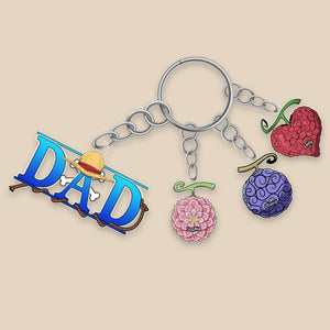 Personalized Gifts For Dad Keychain 04htqn160524 Father's Day - Keychains - GoDuckee