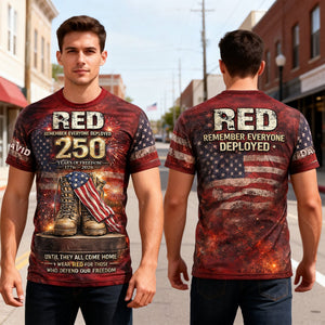 250 Years of Freedom Anniversary 3D Shirt - Personalized Gift For Patriots 03HULU270226 - AOP Products - GoDuckee