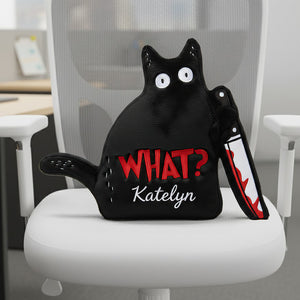 Personalized Funny Gifts For Coworkers Custom Shaped Pillow 02hutn151125 - Pillow - GoDuckee