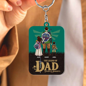 Personalized Gifts For Dad Keychain 02HUDT170524HG Father's Day - Keychains - GoDuckee