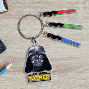 Personalized Gifts For Dad Keychain 04natn020424 Father's Day - Keychains - GoDuckee