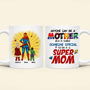 Personalized Gifts For Mom Coffee Mug Anyone Can Be A Mother But It Takes Someone Special To Be A Mom 03KAHN190224PA - Coffee Mugs - GoDuckee