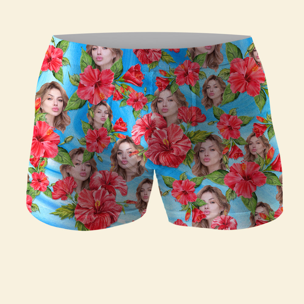 Custom Face Boxers for Men, Personalized Funny Face