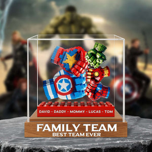 Best Family Ever Acrylic Plaque Personalized Gifts For Family 05OHTN230525 - Shaped Plaques - GoDuckee
