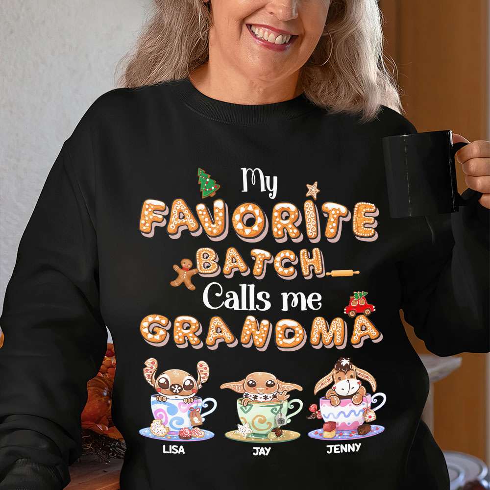 Personalized Gifts For Grandma Shirt, Cute Batch 03QHMH040924 - Shirts - GoDuckee