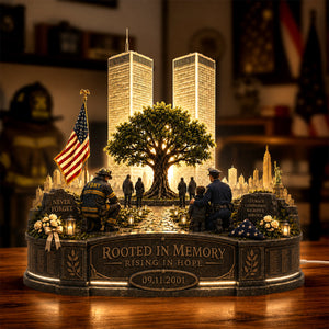 911 Memorial Acrylic Light Box - Personalized Gifts For Memorial 01hadh310726