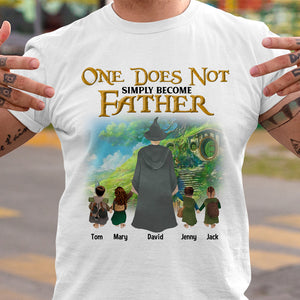 One Does Not Simply Become Father, Personalized Shirt 03QHTN060623 - Shirts - GoDuckee