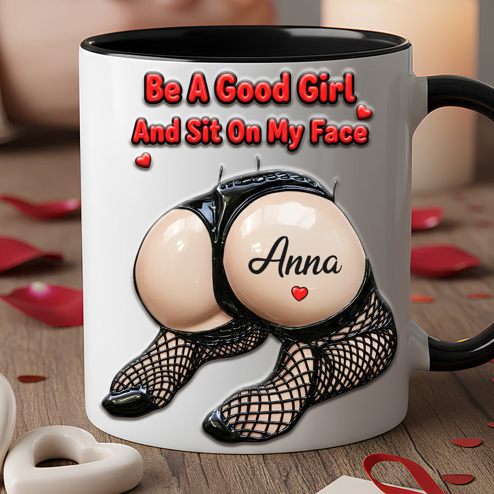 Naughty Couple Coffee Accent Mug - Personalized Gifts For Couple 01HUDT270126 - Coffee Mug - GoDuckee