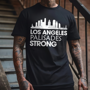 Pray for California Los Angeles Palisades Fire Strong Shirt - Shirts - GoDuckee