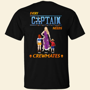 Personalized Gifts For Mom Shirt Every Captain Needs Crewmates 03QHHN190324PA - 2D Shirts - GoDuckee
