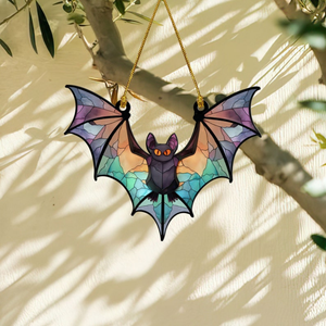 Halloween Bat Suncatcher Ornament 37acxx280824 - Ornament - GoDuckee