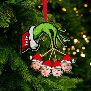 Custom Photo Gift For Christmas Ornament Custom Kid Faces 02OHMH180924 - Ornament - GoDuckee