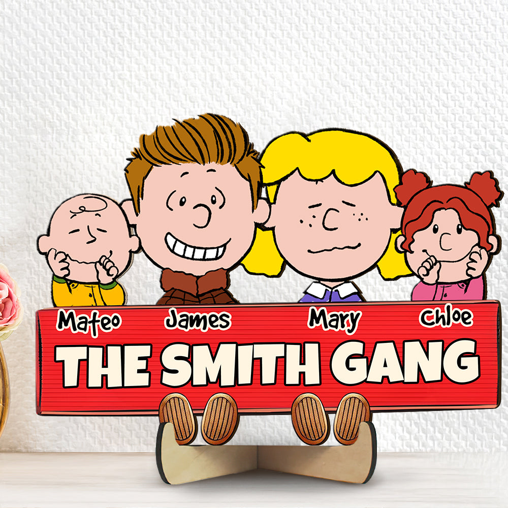 Personalized Gifts For Family Wood Sign 04OHDT020125HH - Wood Sign - GoDuckee