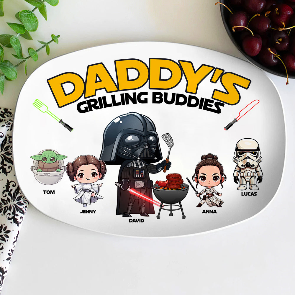 Personalized Gifts For Dad Plate 06natn290524 - Plates - GoDuckee