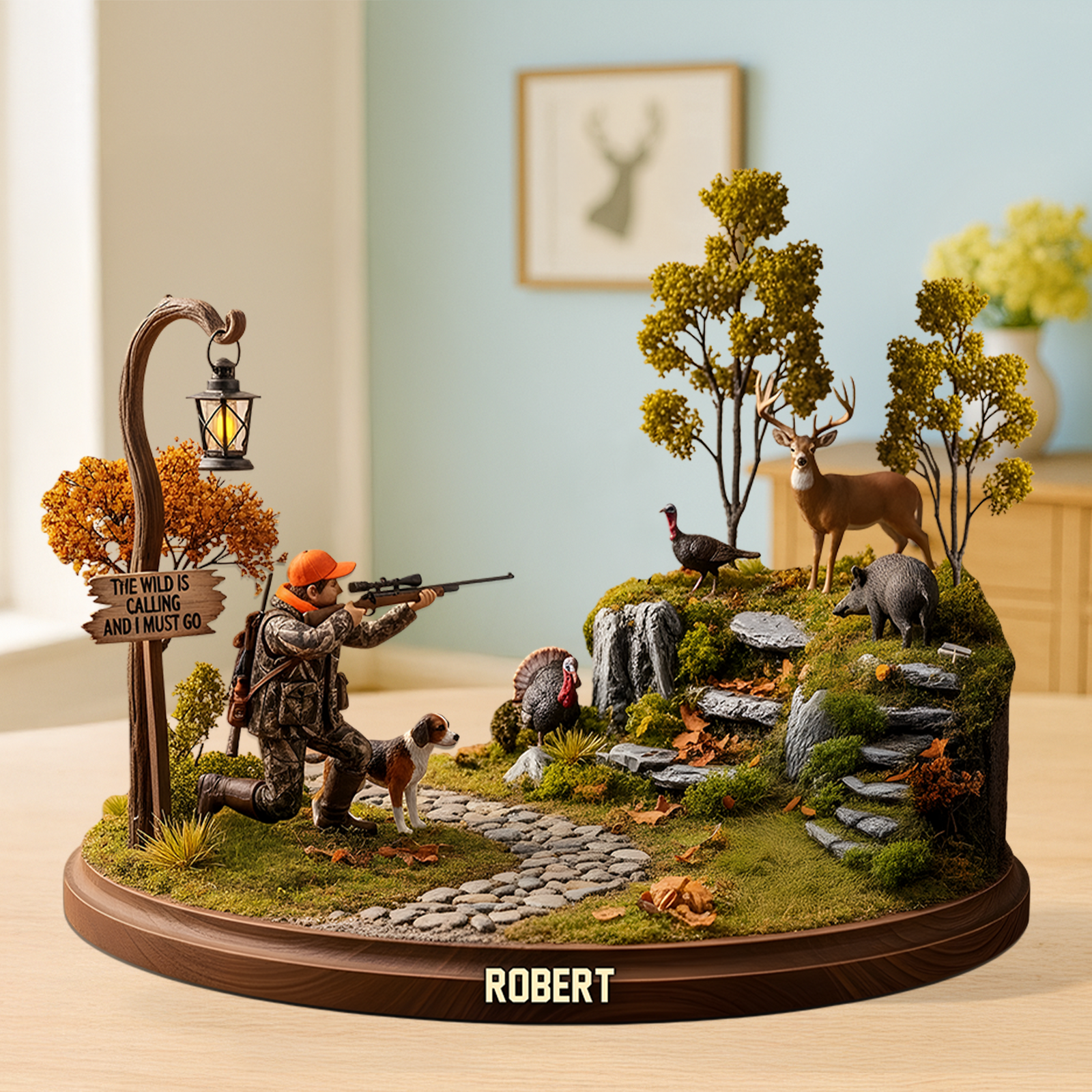 Hunting Acrylic Plaque - Personalized Gifts For Hunter 02TOPU040725 - Shaped Plaques - GoDuckee