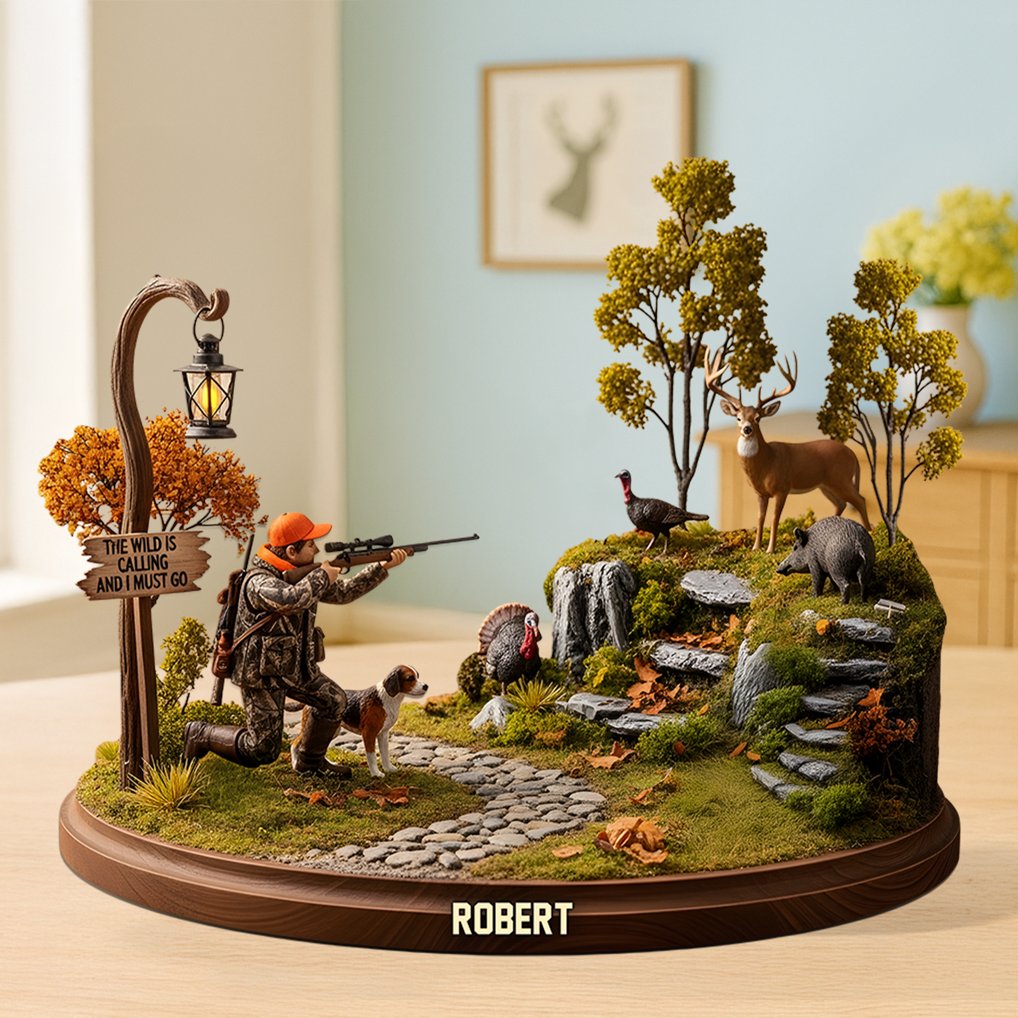 Hunting Acrylic Plaque - Personalized Gifts For Hunter 02TOPU040725 - Shaped Plaques - GoDuckee