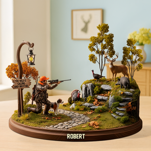 Hunting Acrylic Plaque - Personalized Gifts For Hunter 02TOPU040725 - Shaped Plaques - GoDuckee