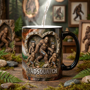 Legendary Sasquatch Dad Magic Mug, Personalized Gifts For Dads 03qhdh070526 - Coffee Mug - GoDuckee