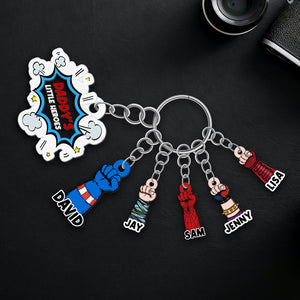 Personalized Gifts For Mom Keychain 02KAMH290324HA Mother's Day - Keychains - GoDuckee