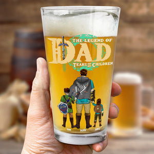 Personalized Gifts For Dad Beer Glass 02QHDT080524HG Father's Day - Drinkware - GoDuckee