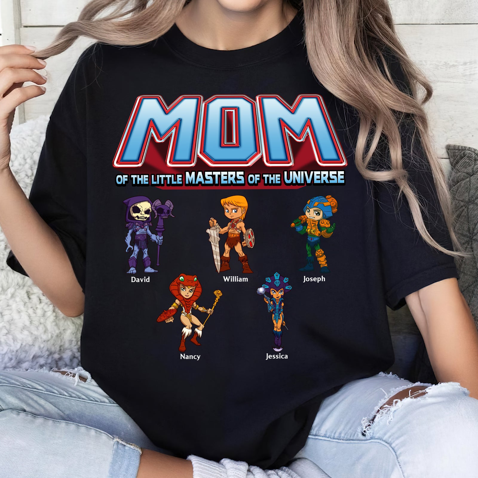 Personalized Gifts For Mom Shirt Mom Of The Little Masters 05htqn270324 - 2D Shirts - GoDuckee
