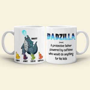 Dad 01dnpo040523tm Personalized Coffee Mug - Coffee Mug - GoDuckee