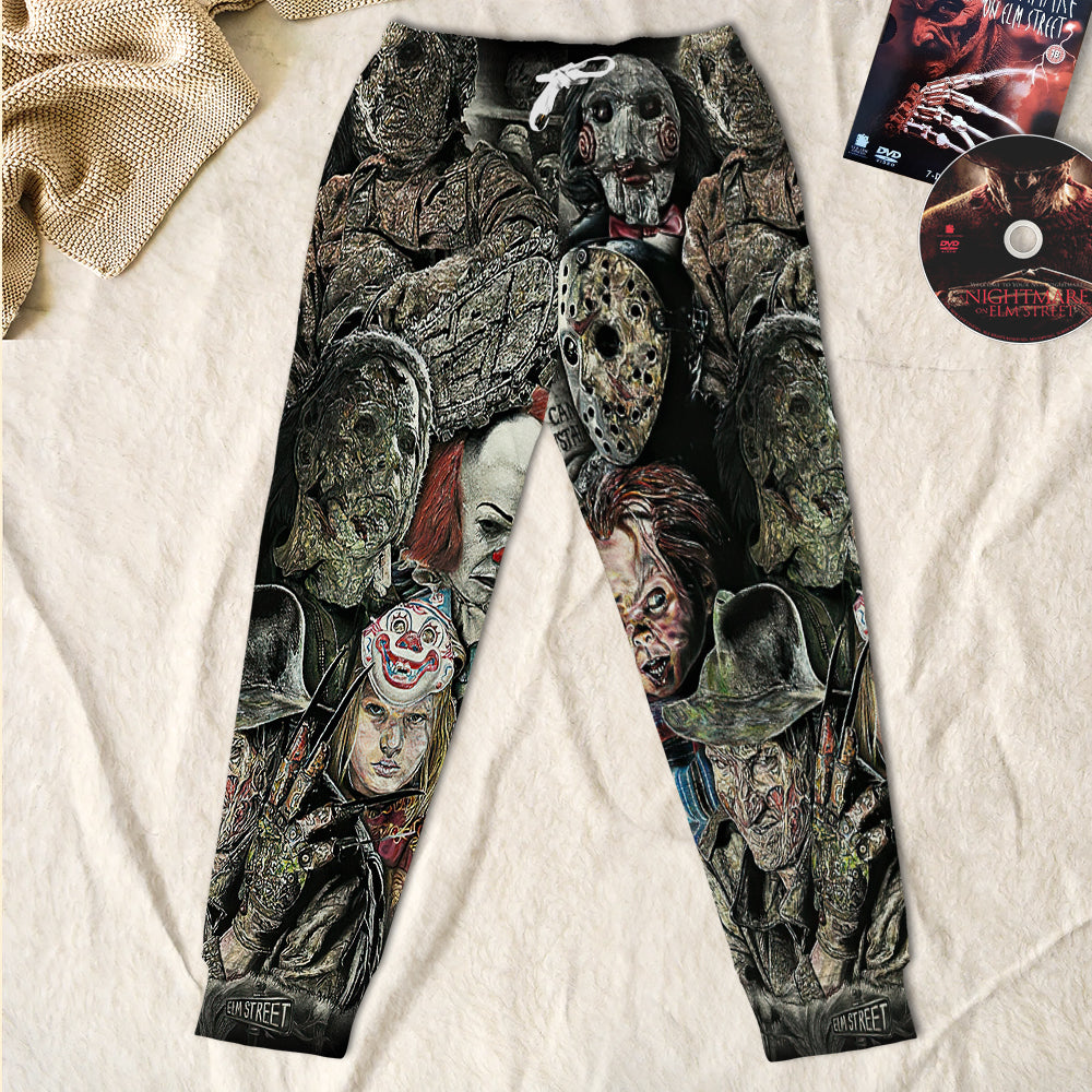 Gifts For Horror Movie Fan Sweatpants Joggers For Fans 02ACDT210325 - Shorts and Pants - GoDuckee