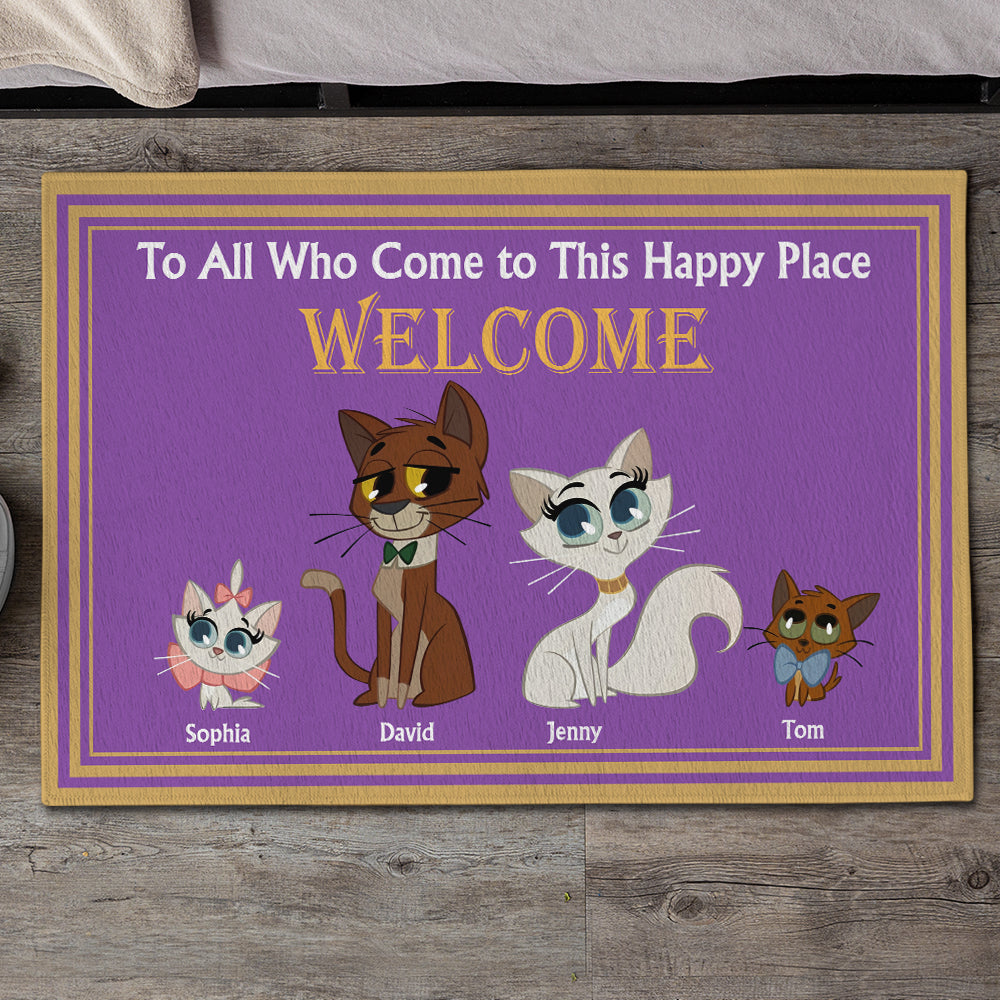 Personalized Gifts For Family Doormat DOR-SJRMD-01KATN140324 - Doormats - GoDuckee