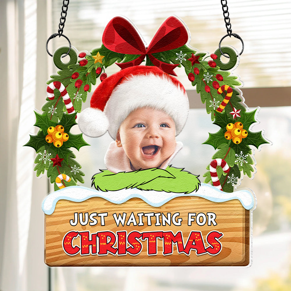 Custom Photo Christmas Gifts For Kids Suncatcher Ornament 01acdt130924 - Ornament - GoDuckee