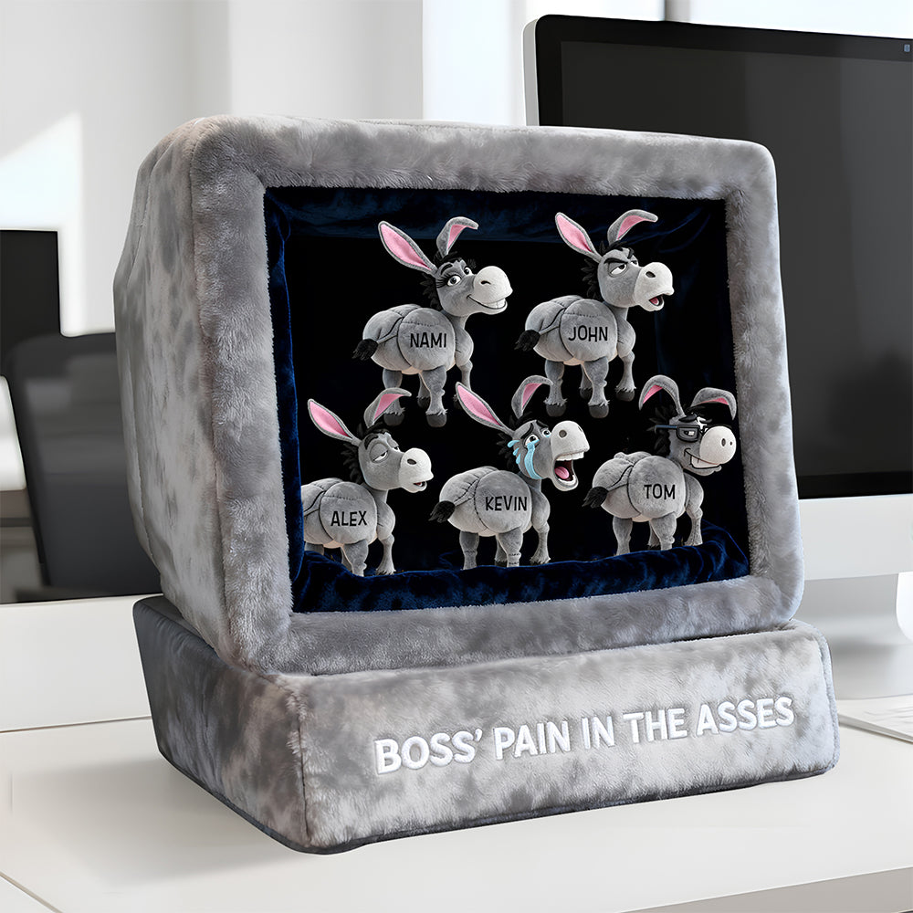 Fun Donkey Pillow, Personalized Gifts For Boss 01qhdt151125 - Pillow - GoDuckee
