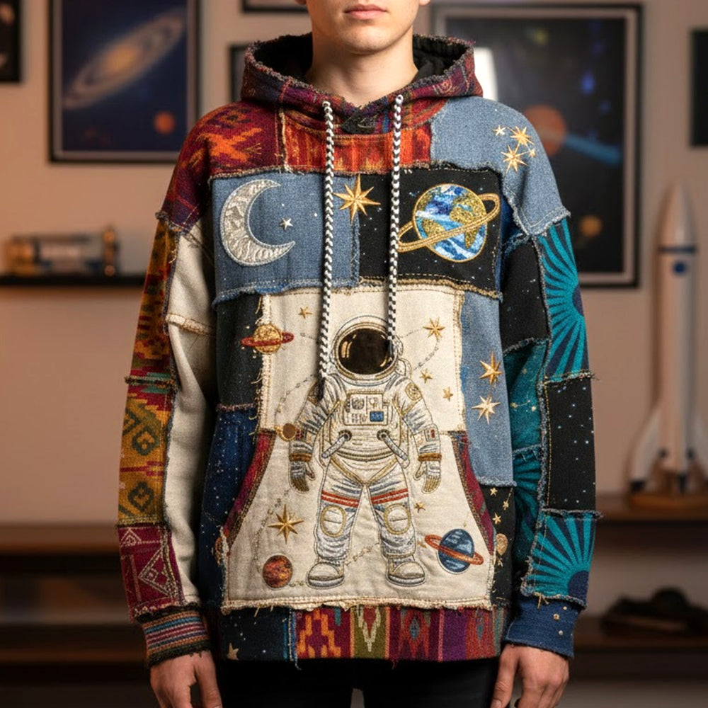 Bohemian Astronaut Hoodie Personalized Gifts For Space Lovers 01patn251125 - AOP Products - GoDuckee
