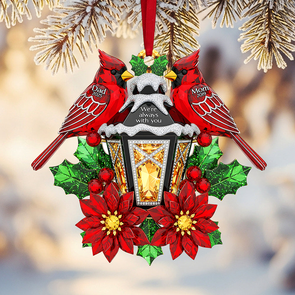 Memorial Cardinal Ornament - Personalized Gifts For Loved Ones 01nata050925 - Ornament - GoDuckee