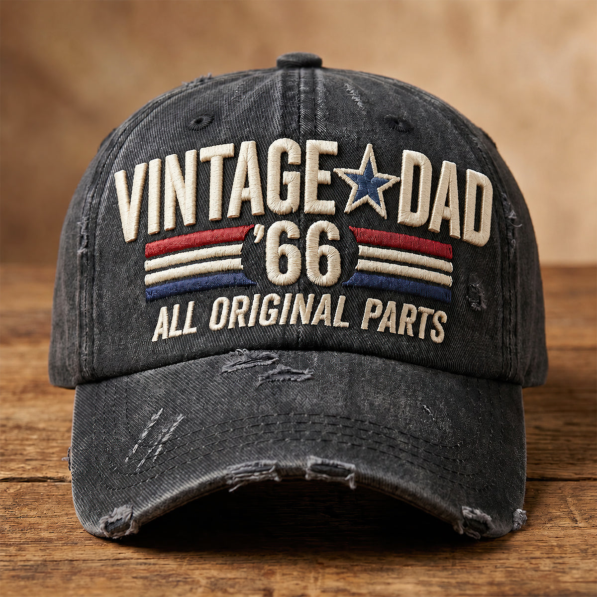 Vintage Dad Birthday Classic Cap - Personalized Gifts For Dads 01nadt300526 - Caps - GoDuckee