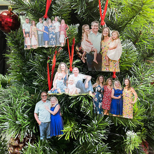 Custom Photo Gifts For Family Ornament 97acvp140924 - Ornament - GoDuckee