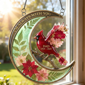Heavenly Light Memorial Suncatcher Ornament - Personalized Gifts For Heaven 04NATN270226 - Ornament - GoDuckee