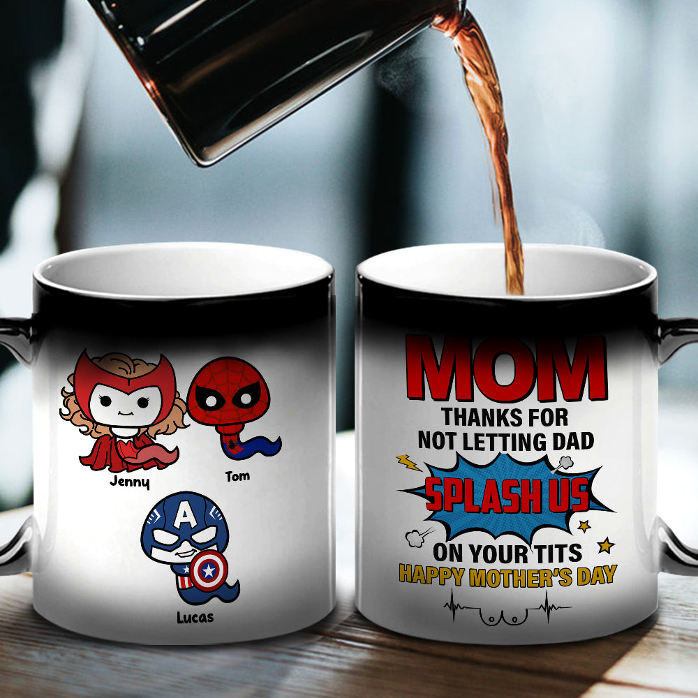 Personalized Funny Gifts For Mom Magic Mug 02ohtn060325 - Coffee Mug - GoDuckee