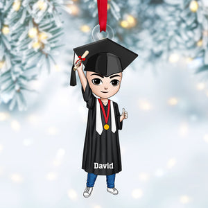 Personalized Gifts For Graduates Christmas Ornament 02actn121124-Homacus