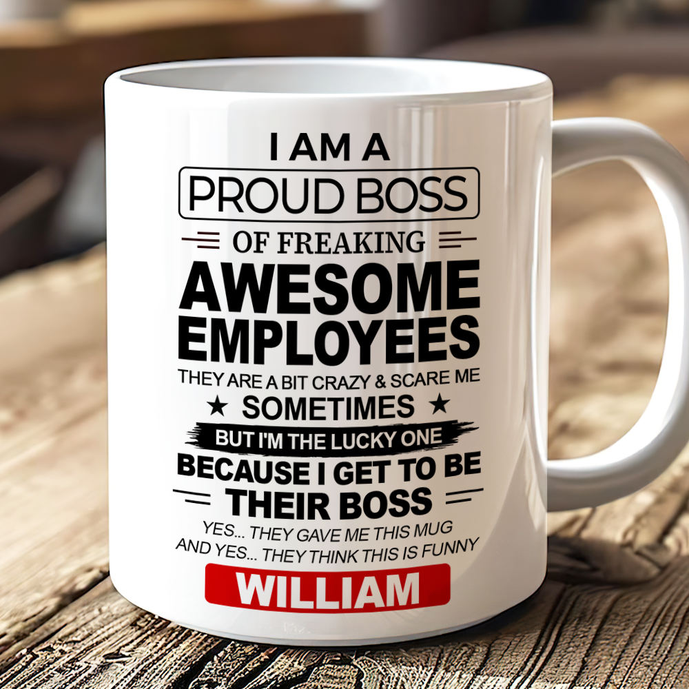 Personalized Gifts For Boss Coffee Mug 03acpu101224 - Coffee Mug - GoDuckee